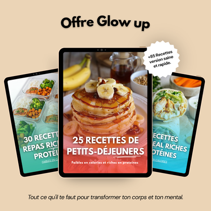 Ebook MealPrep : Recettes Perte de Graisse et Prise de Muscle
